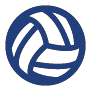 volleyball icon for coed adult volleyball league dallas tx