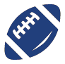 flag football icon for coed adult flag football league dallas tx
